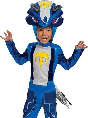 NWT Power Rangers Triceratops Dinozord Deluxe Kids Costume